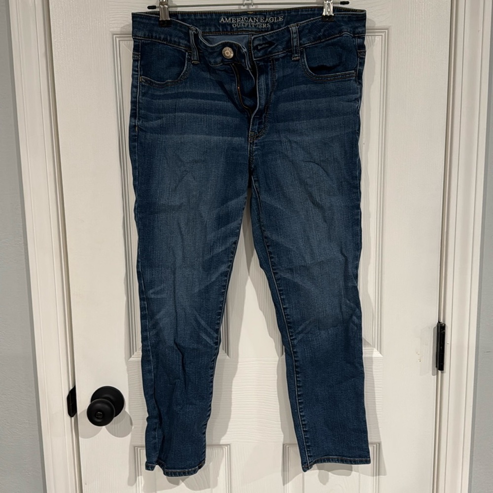American Eagle hi-rise jegging crop jeans
